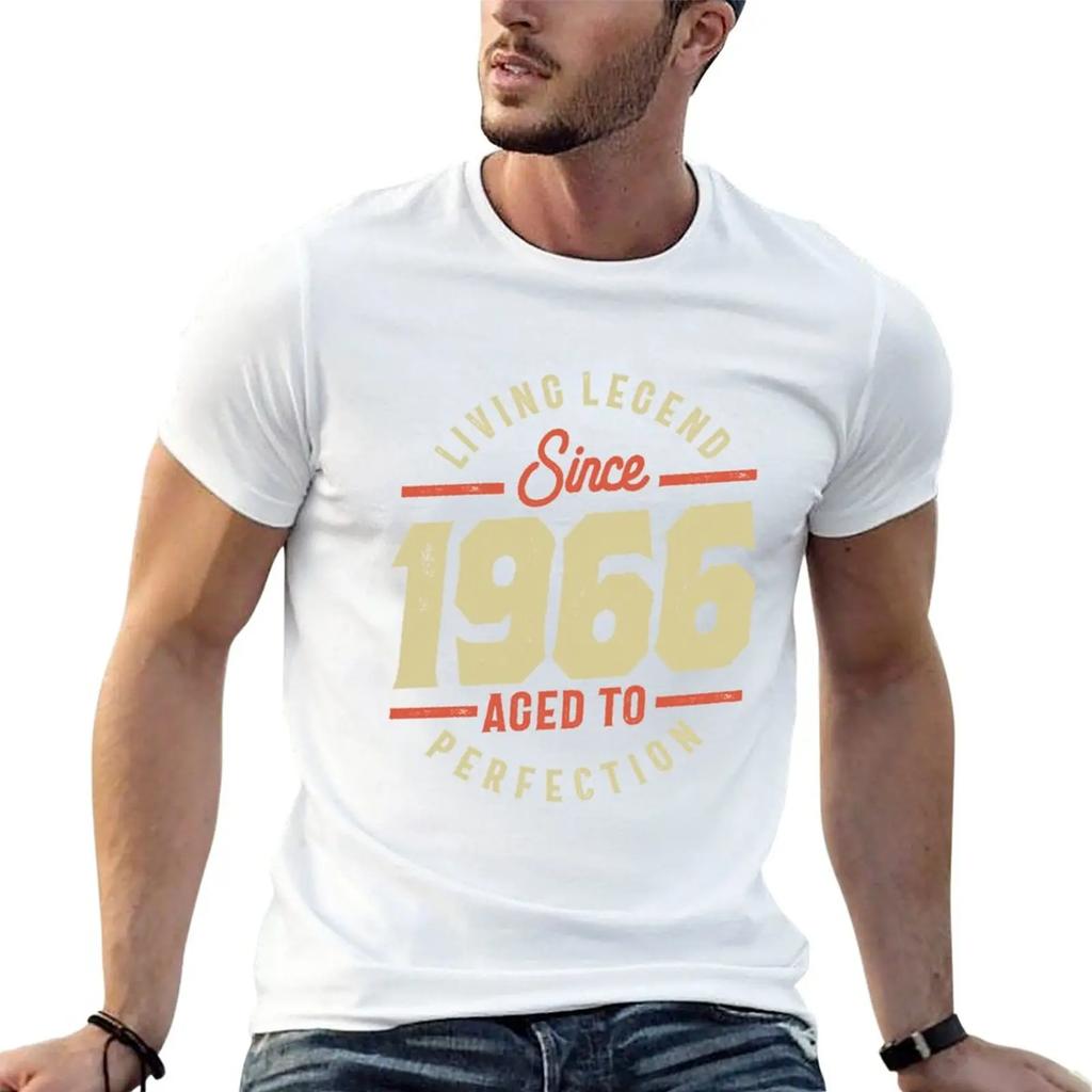 Living Legend Since 1966 Birthday T-Shirt graphics quick drying summer clothes sweat shirts,