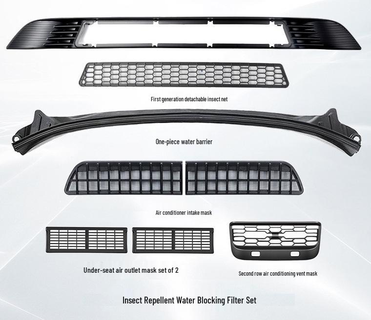 Tesla Model 3/Y Detachable Insect Net & Air Inlet Protective Cover
