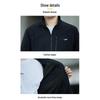 DELHUI Herren Business Casual Stehkragenjacke