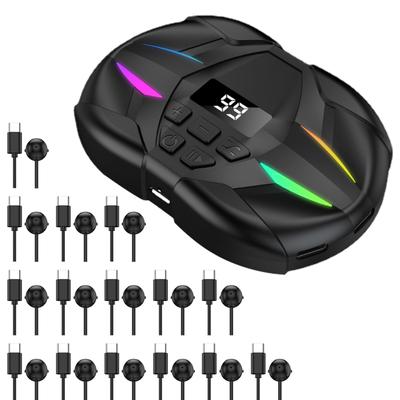 Mobile Phone Automatic Clicker Adjustable Gear With Rgb Lights Game Auxiliary Physical Screen