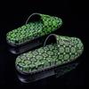 Couple Slippers Fashion Casual Printing One-word Wear-resistant Slippers