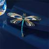 1Pc Color Y2K Dragonfly Brooch Pin Beautiful And Exquisite Retro Accessories Elegant And Romantic Party Brooch For Women