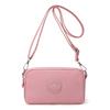 Portamonete in Nylon Leggero Grande Capacità Piccola Borsa Quadrata da Donna Borsa a Tracolla