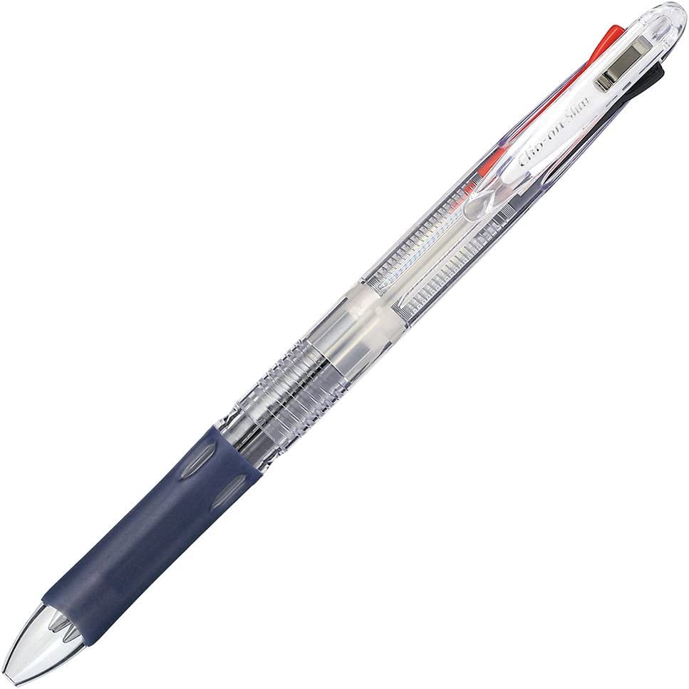 Zebra G 2C Black Ballpoint Set of Clip-On Two-Color Pen, 6, B2A3-BK-5AZ