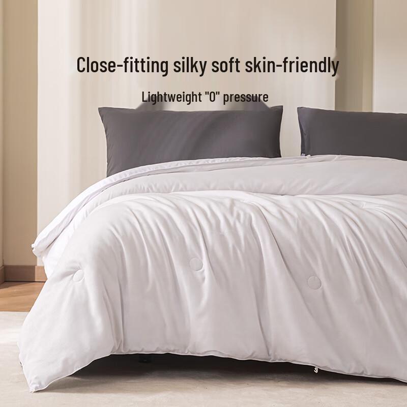 SILKUEEN 100% Tussah Silk Summer Quilt