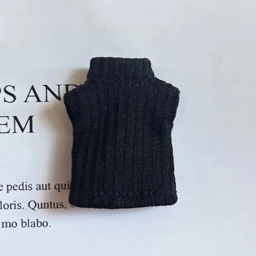

Doll Mini Knitted Sweater Cardigans Tops Casual Dress Clothes for 1/11 1/12 Dolls Kids DIY Gift Toys For OB11 Dolls Accessories