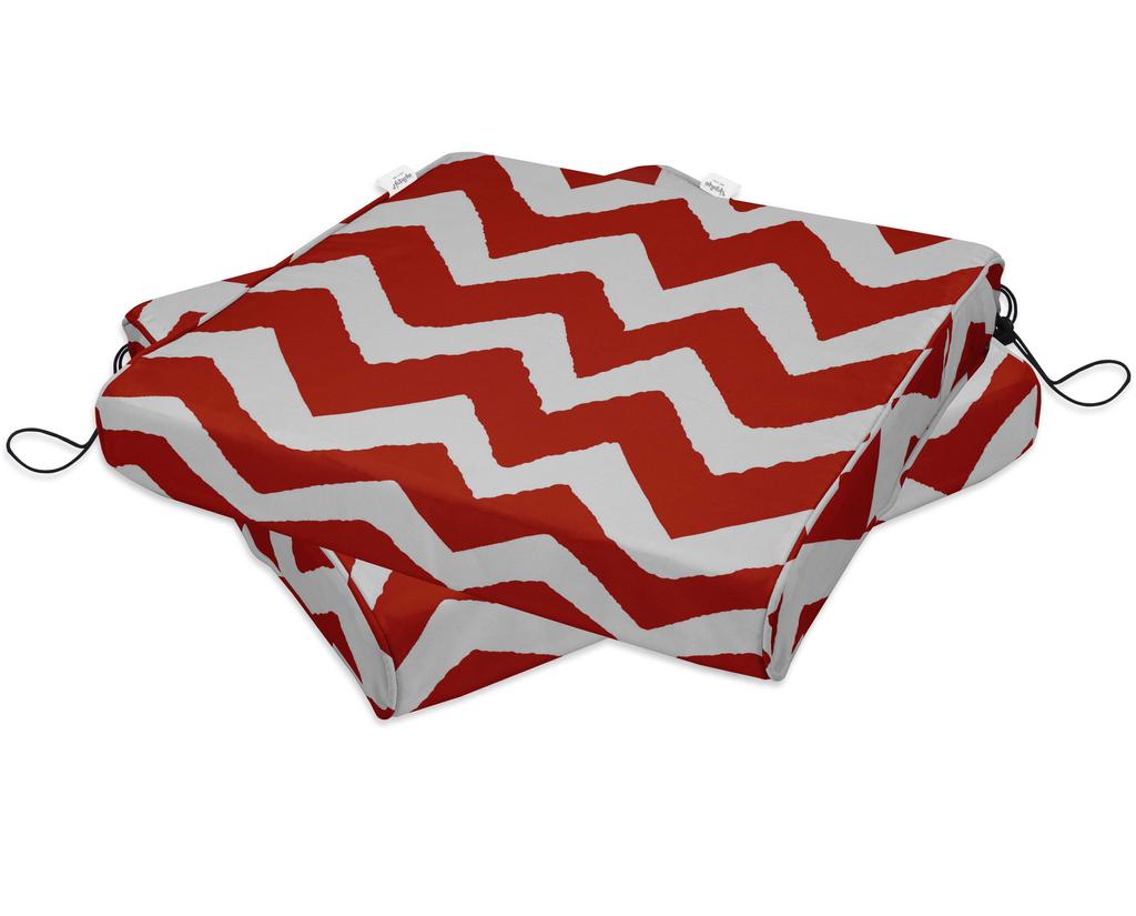Vargottam Perfect Outdoor Indoor Square Corner Seat Cushions Water-Resistant Lounge Chair 18.5" X 16" Home Office Patio Furniture