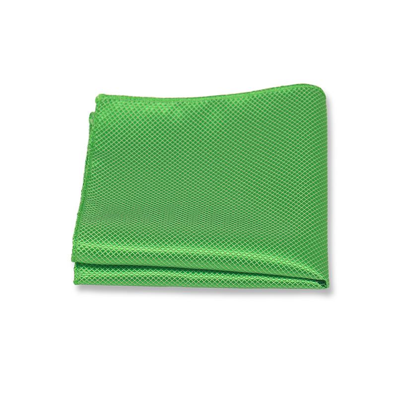 Gestreifte Einstecktuch für Herren - Anzugzubehör aus Polyester-Baumwolle, Taschentuch, Retro-Stil