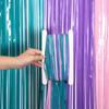 Stunning Rain Macaron Curtain In Blue Purple And Pink For Elegant Arrangements Party