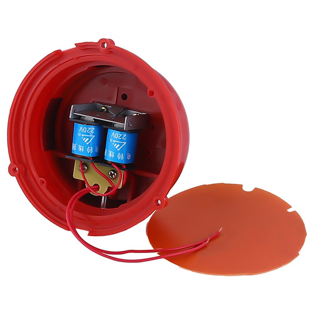4 Inch Manual Call Point Fire Alarm 100db Pull Station Schools Fire Alarm Metal Fire Control Internal Strike Type Electric Bell