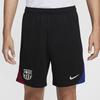 Nike FC. Pantaloni da Calcio Barcelona Strike Fitted Color Block Pizzo Vita Media Uomo pantaloni Black FN9389-010