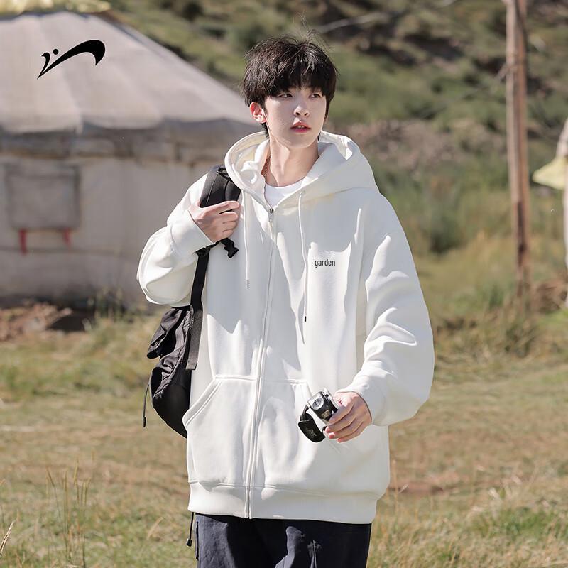 

Мужская толстовка на молнии с капюшоном Guirenniao 2XL