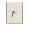 Nordic Figure Wall Art Canvas Painting Humorous Posture Prints Modern Wall Colorful Picture for Living Room Unique Poster Decor