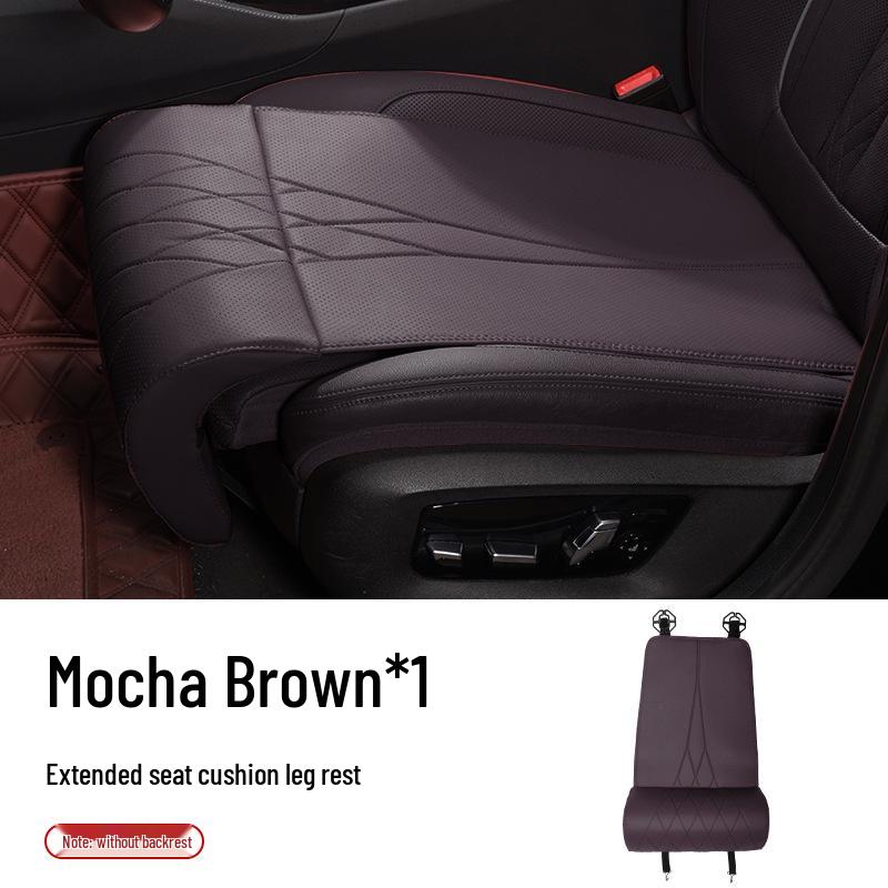 Universal Car Seat Cushion with Leg Support - All-Season, Driver & Passenger Use