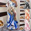 Abiti da Festa Colorati Lunghi Aderenti Senza Maniche e Senza Spalline Moda Estiva da Donna