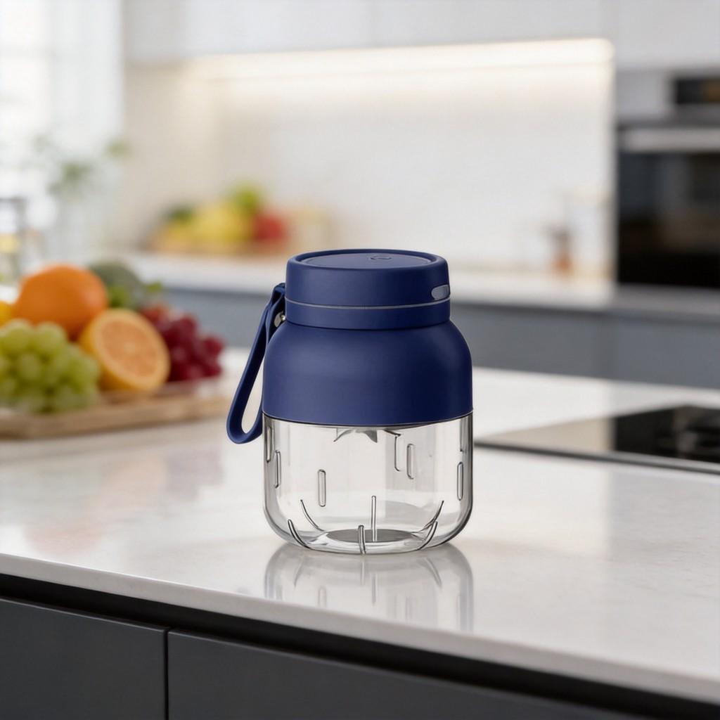 Type-c Usb Rechargeable Juicer Cup With Fast Spin And Foodgrade Plastic For Travel