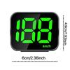 Car GPS HUD Big Font Digital Speedometer Speed Real Time Display Digital Speed Meter Gauge Windshield Projector Auto Electronics
