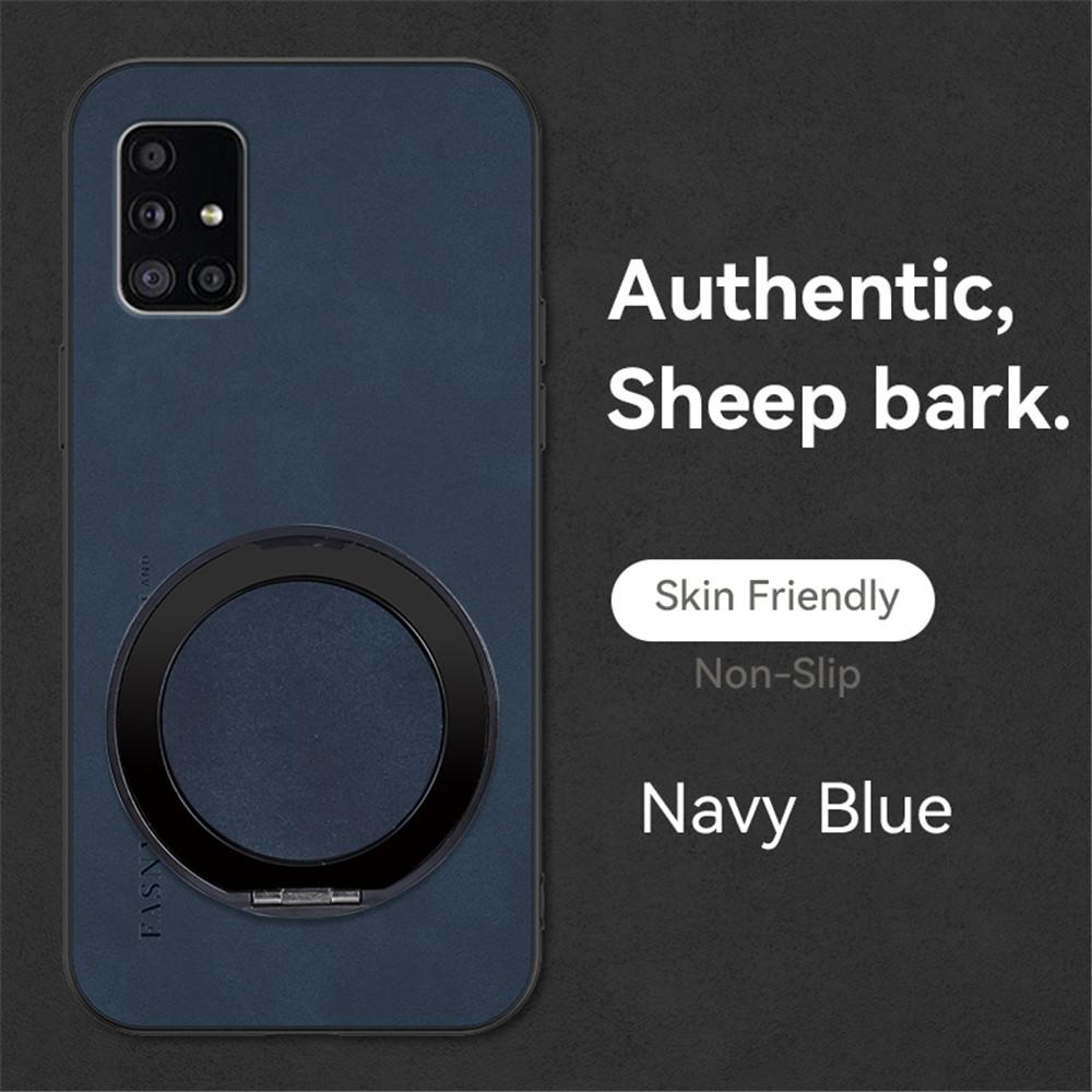 

Роскошный чехол-держатель из магнитной кожи из овчины для Samsung A51 A31 A21S A50 A20 A30 A71 A11 M15 M55 с подставкой, противоударный For Samsung M55