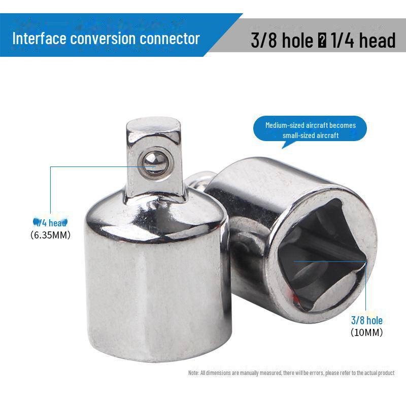 Socket Adapter - 1/2\" To 3/8\" To 1/4\" Universal Conversion Connector
