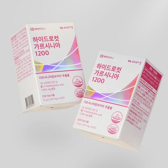 Ever Bikini Hydro Cut Garcinia 1200 75g, 60 tablets, 1 unit,Korean health food