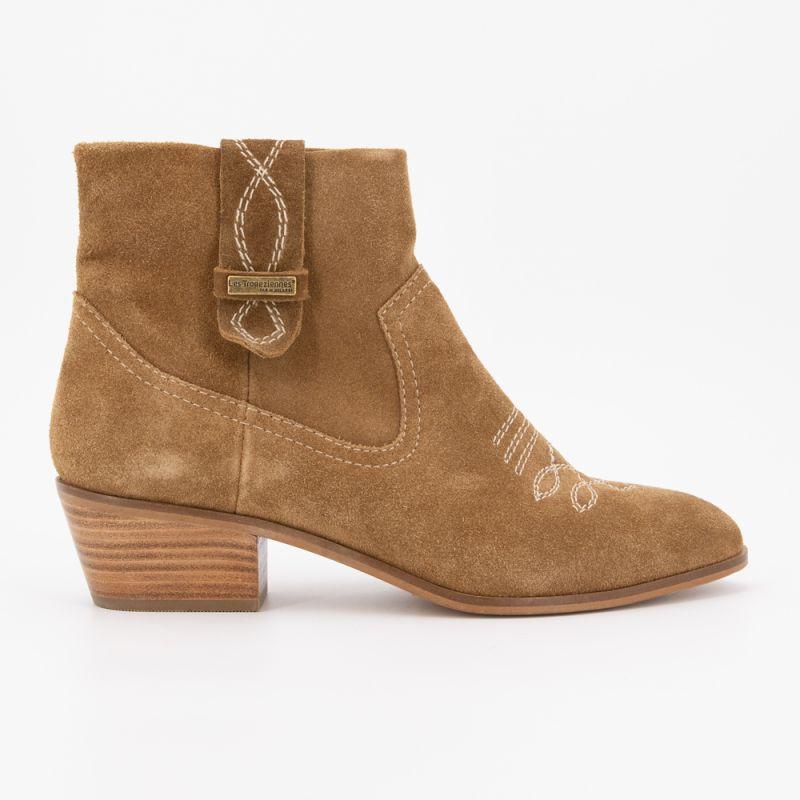 

Bottines western ladyz camel cuir avec supiqures Femme LES TROPEZIENNES PAR M.BELARBI 39