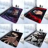 I-Itachi Uchiha Floor Mat Pattern Printed Flannel Door Mat, Suitable For Bathroom, Living Room, Home Decoration