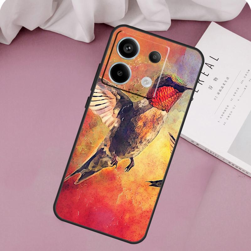 Hummingbird Case For Redmi Note 13 Pro Plus 9 10 11 12 Pro 10S 11S 12S Redmi 12 9C 10C 12C 13C Cover