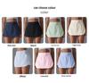 Ice-Cool High-Waisted Sun Protection Skort with Back Pocket for Women