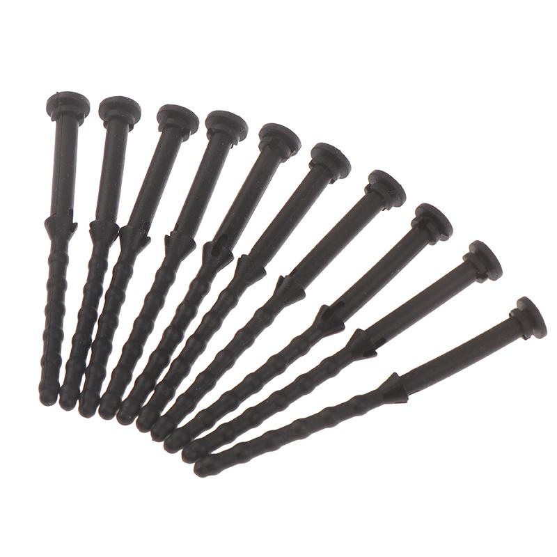 10X Computer Accessories Components Pc Case Fan Mouting Shock Absorption Screws