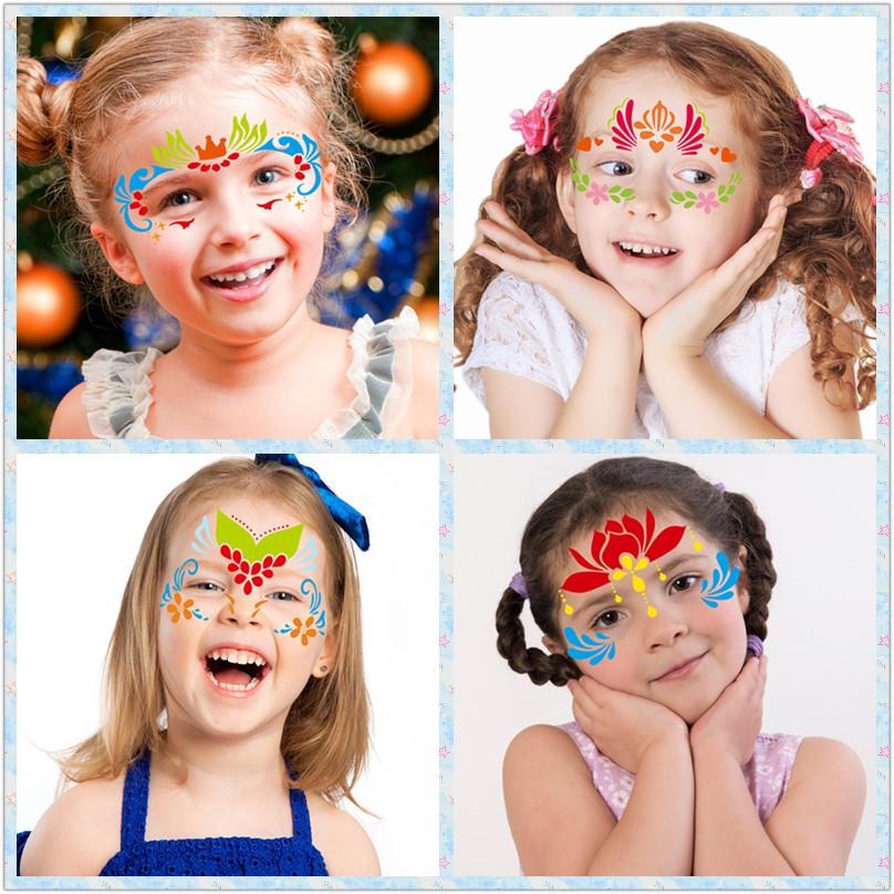 Kinderschminkschablone - Augen- & Körper-Make-up-Form