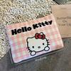 Cute Kt Cat Cosmetic Bag Cartoon Large Capacity Makeup Bag Lovely Clutch Bag Travel Toiletry Bag Outdoor Storage Wash Pouch