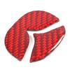 Hcilloend Carbon Fiber Steering Wheel Logo Stickers for New Mazda Roadster RF ND Series Easy Decorative Interior Custom Set of 2 (2016-2024),