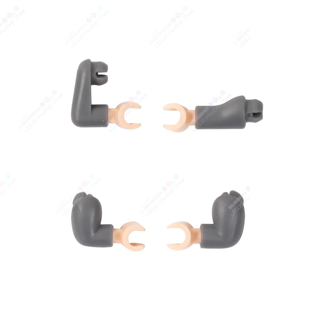 Action Figure Multicolor Arm Accessories MOC Building Blocks DIY Military Soldier Multifunctional Arm Parts Bricks Toys For Kids