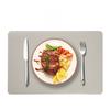 1/6/10PCS Placemats Leather Table Mats Waterproof Heat-Resistant Easy to Clean for Dining Table Set Kitchen Table Light Blue