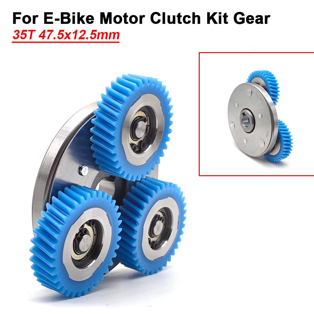 High Strength Nylon + Steel 35T Planetary Gear Clutch Kit 47.5x12.5mm for Bafang 500W E‑Bike Motor Ebike Conversion Kit