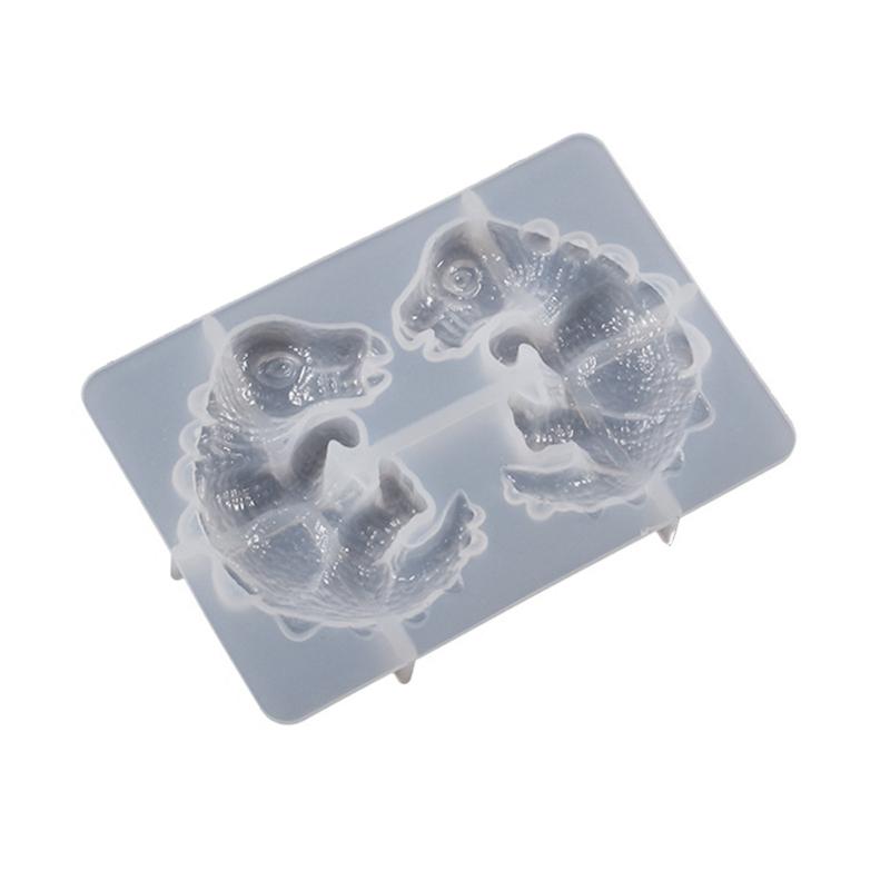 3D Dragon Egg Resin Molds Silicone Keychain Mold,3D Animal Ornaments Mold Dragon Egg Night Light Mold for DIY Crafts