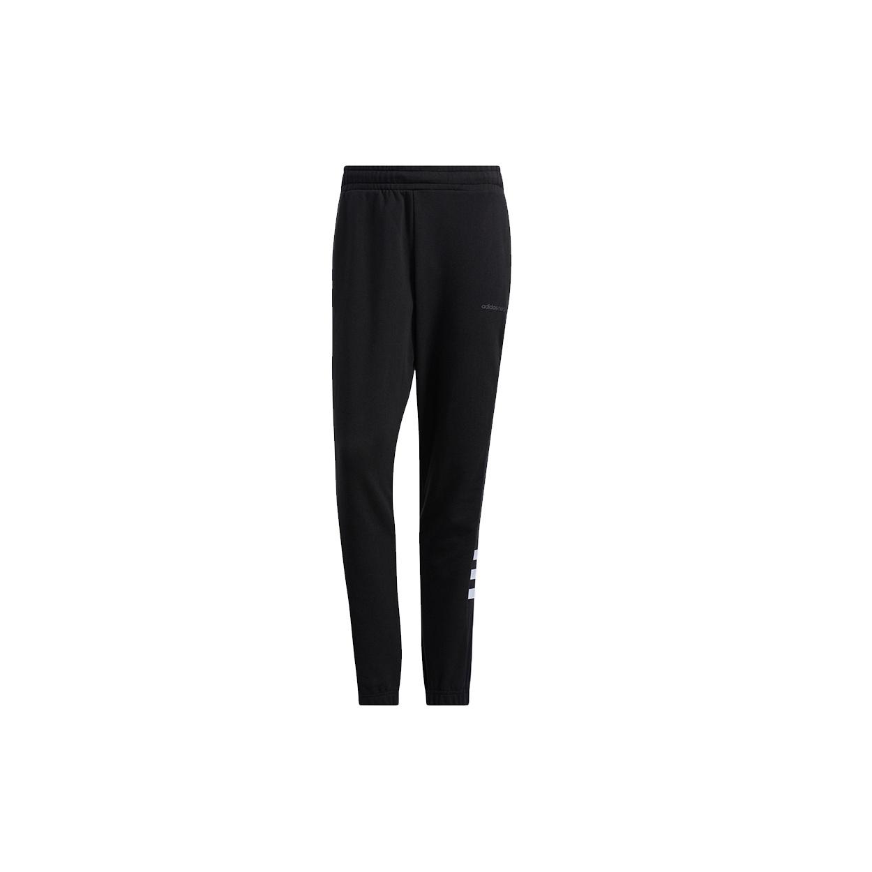 Men s adidas neo Sw Knt Wv Tp Athletics Running Bundle Feet Sports Pants/Trousers/Joggers Black H45210 XS