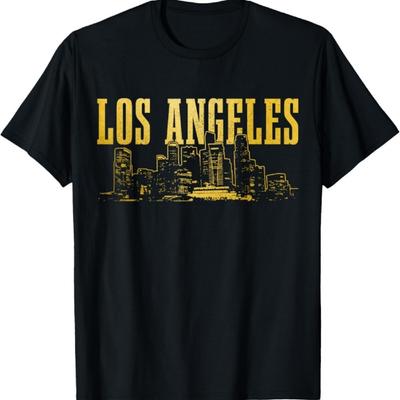Los Angeles LA California Skyline T-Shirt