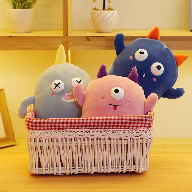 Adorable Soft Monster Plush Toys Kawaii Cartoon Stuffed Doll For Kids Gifts