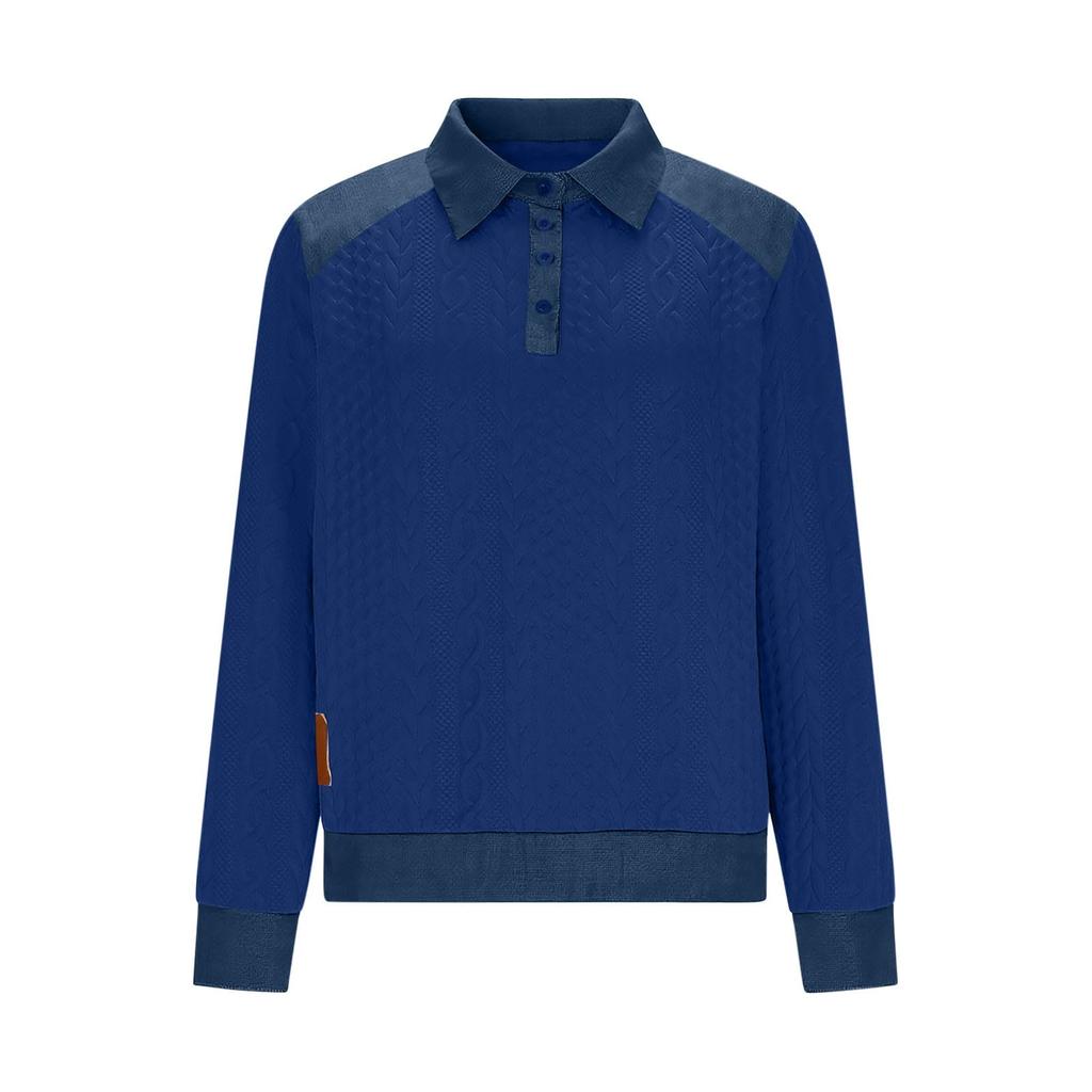 Women's Fashion -Color T-Shirt Casual Top