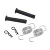 Motorcycle Pedals 1 Pair Universal CNC Aluminum Retro Footrest Foot Pegs Pedals Honda Dax Monkey Motorcycle Bike