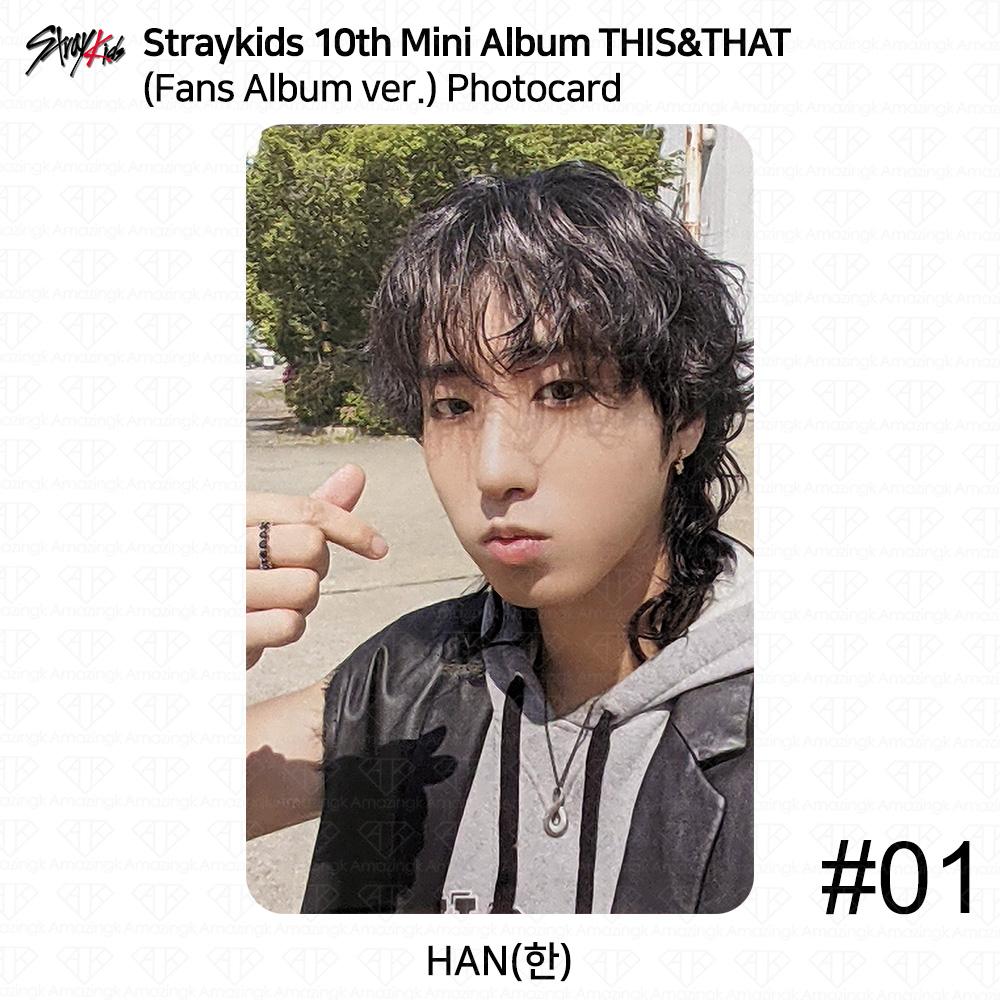 Stray Kids Il 10° Mini Album THIS&THAT Edizione Fan Album. Cartolina fotografica
