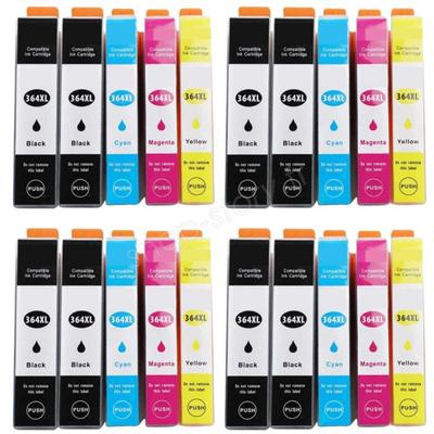 Ink Cartridges - HP - 364 XL - Pack of 20 - Multi-color - Inkjet