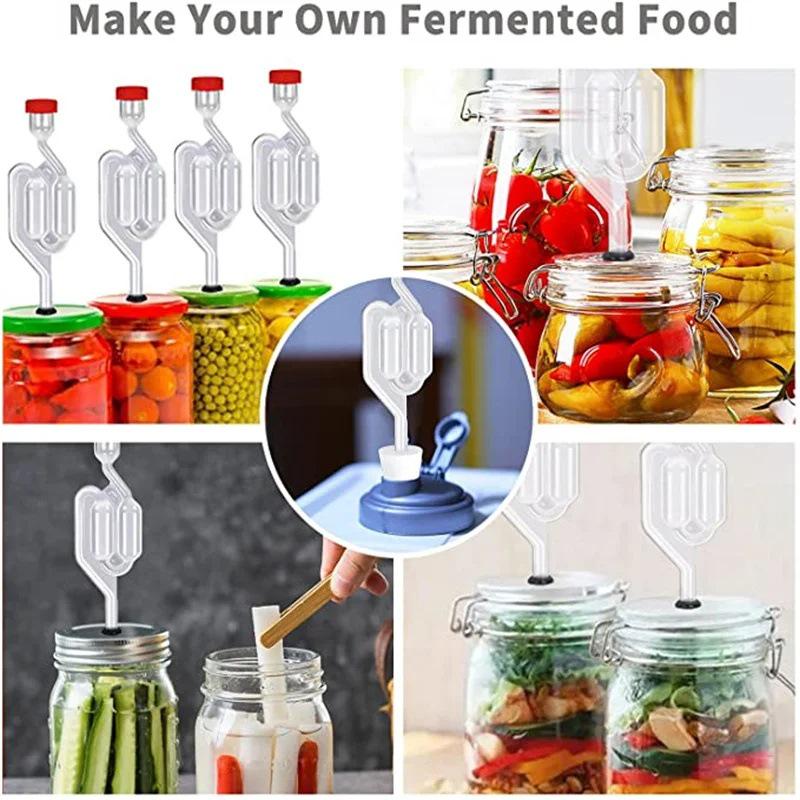 Plastic One-Way Brewing Valve with Lid for Fermentation and Exhaust In Beer and Wine Making