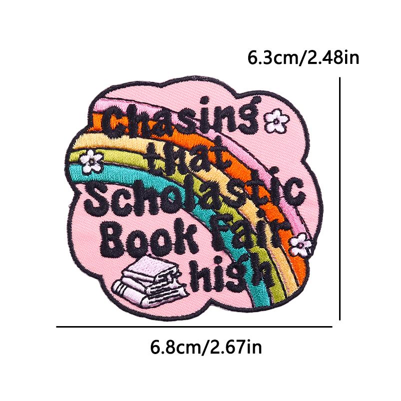 New Jackets Hats Diy Cartoon /Personalized Letter Slogan Embroidered Patches Iron On Patches For Clothing Thermoadhesive Patches