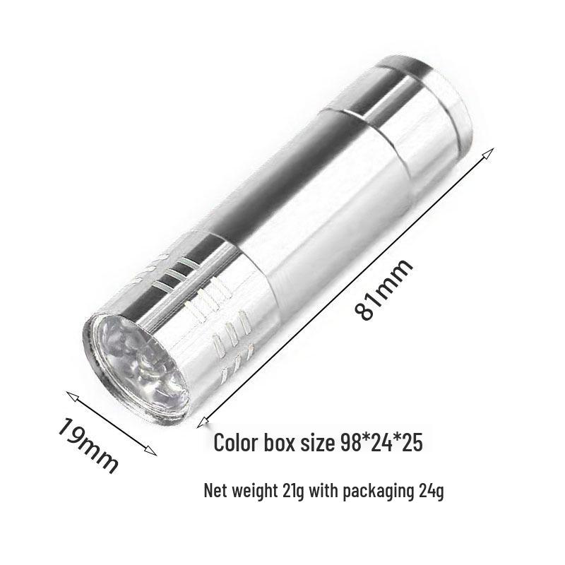 Portable Ultraviolet Flashlight for Fluorescent Detection