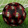 1pc Bayer 04Indoor Soccer Ball Colorful All Ages Machine Stitched PVC Competition Ready Durable High-Bounce HE3