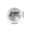 4pcs 62MM (56MM I.D) Sport Edition Logo Emblem Car Wheel Center Caps Car Accessories for Toyota Wheels Rim Hubcaps Cover Replace