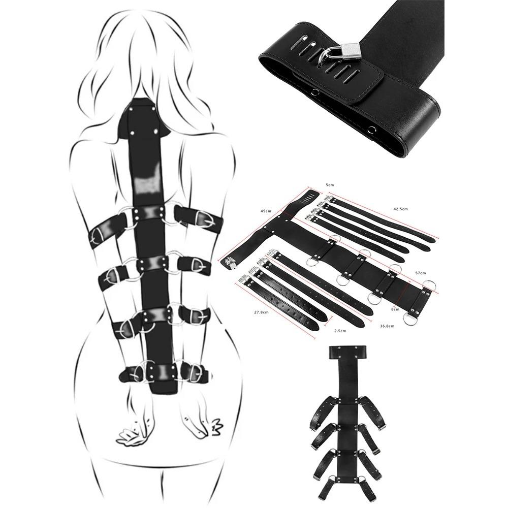 Bondage Kit  Restraints Fetish Erotic Sex Toys For Couples Women Bandage Slave Collars Obedience Handcuffs Master Adult Game