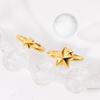 Porti 24k Gold Double Star Stone Ring 1.875g